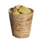 OEM Disposable Dessert Cups Bamboo Leaf Basket For Appetizer Dessert Cake for sale