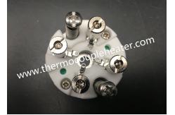 China Ceramic Terminal Block D-4P-C For Connecting Thermocouple Probe And Wire supplier
