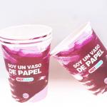 10oz 360ml Single Wall Paper Cup Plastic Free Coated Cola Disposable Cups For Cold Drinks for sale