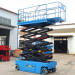 10m 12m Self Propelled Hydraulic Scissor Lift Warehouse Lift Platform