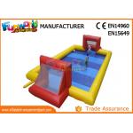 0.55mm PVC Tarpaulin Inflatable Sports Games Football Field Fire Retardant for sale