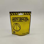 Custom Doypack ziplockk Stand Up Plastic Bags Pouches With Hanging Hole for sale