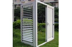 China Modern UPVC Roller Louvre Blade Windows Shutter ODM supplier