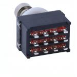 0.8mm Normally Closed Momentary Footswitch 4PDT 12 Pin Toggle