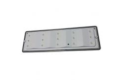 China Wall Mounted Waterproof Self Testing Emergency Lights 220V with PC Diffuser supplier