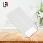12x8x25cm Plastic Square Bottom Food Bag For Popcorn In Clear Or Customized Colors for sale