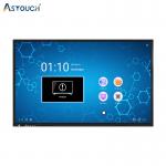 65 Inch Dual System Interactive Flat Panel IR touch with 40 points for sale
