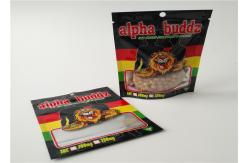 China Buttom Closure Herbal Incense Packaging Gravure Printing With Airtight Zipper Seal supplier