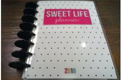 China Meaningful Gift Disc Bound Notebook Plastic / Coated Paper Cover Material supplier