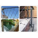 Plain Weave Architectural Wire Mesh Balustrade Of Balcony Terrace for sale
