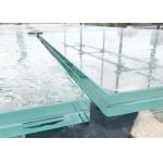 10mm 20mm Clear Tempered Laminated Glass High Transparency For Commercial Applications