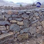 River Protection Galvanized Wire Gabion Cage 27mm for sale