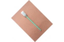 China Rectangular Head Cleanroom Foam Swabs , 5'' Long Cleaning Swabs For Printers supplier