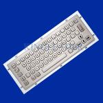 IP65 Rating Metal Kiosk Industrial Mini Keyboard With 64 Metal Compact Keys