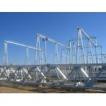 Round Structure Pole Q420 Q460 Hot Dip Galvanized Substation Steel Pole for sale