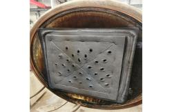 China C/C Material Rigid Graphite Felt Thermal Insulating Cylinder With Long Service Life supplier