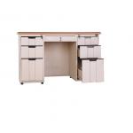Commercial Office Double Cabinet Metal Office Desk for sale