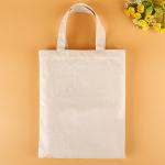 Recyclable Cotton Canvas Bag Beige Color S M L X - Large Size Optional for sale