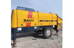 China HBT80C Used Concrete Trailer Pump Stationary Concrete Pump 2020 Model 85m3/H supplier