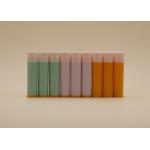 Orange Green Pink Color Lip Balm Tubes Cosmetic Lipstick Case For Personal Care for sale