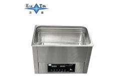 China 200W - 480W Automotive Ultrasonic Cleaner 22L Adjustable Frequency Ultrasonic Cleaner supplier