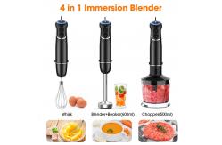 China BPA Free Portable Hand Blender 12 Speeds Handheld Mixer Blender supplier
