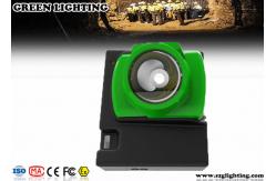 China 13000 Lux Rechargeable Headlamps For Hunting 6.2Ah Battery PC Material supplier