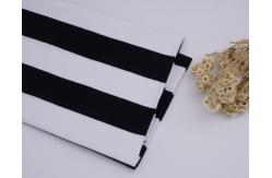 China Skin-Friendly Comfortable And Smooth Striped Knit Fabric For Casual Wear supplier