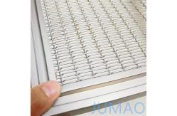 China Woven Flat Decorative Wire Mesh Metal Room Divider supplier