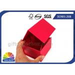 Custom Flat Fold Up Box / Foldable Gift Box Logo Printing Easy Shipping for sale