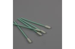 China High Absorbent 113mm Long Handle Hard Disk cleaning foam cushions Sponge Swabs supplier