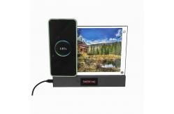 China 10W Electronic Wireless Charger Picture Frame Multiscene 1280X720 Resolution supplier