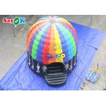 5m 16.5ft Disco Dome Inflatable Bounce House With Disco Light