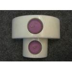 Set 2 Natural Stone Candle Holders Hand Made Material Solid Marble Material