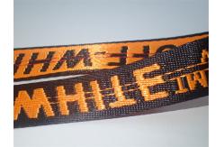 China Fashion Style Strong and Hardwearing Jacquard Webbing Customized Logo supplier