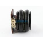 S-160-2 Presses Convoluted Air Spring With Cover Plate Industrial Rubber Bellows 