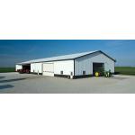 10000 Sq Ft Q235 Prefabricated Metal Structures Workshop