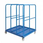 Mobile 500KGS Vertical Sheet Rack Material Handling Equipment Fabrication for sale