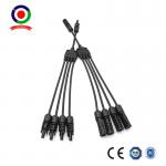 1500V 30A 4 To 1 Male Female Y Branch Connectors Solar Panel Extension Cable for sale