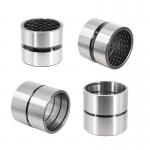 OEM Metric Steel Sleeve Bushings with Wear Resistance and Customized Size in Steel+Porous Bronze+PTFE for sale
