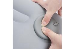 China Milk Silk Inflatable Square Pillow Portable Comfort Inflatable Camping Pillow supplier