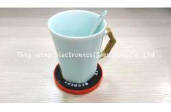 China Melody Flashing Cup Led Coaster Custom Sound Module 95mm Diameter supplier