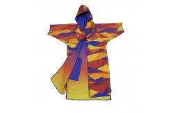 China Versatile Adults Microfiber Poncho Towel For Outdoor Activities supplier