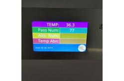 China CE Infrared Human Body Temperature Measuring Door Standby Infrared Body Scanning supplier