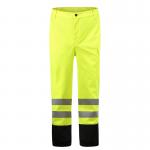 FR Resin Zipper Rain Proof Work pants With Reflective Tape Hi Vis Waterproof Trousers for sale