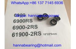 China 6900RS / 61900-2RS / 6900-2RS Automotive Bearings , Deep Groove Bearing with Rubber Seals supplier