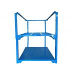 Q235B Metal Warehouse Storage Shelves Stackable Storage Cages