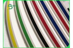 China 60g 120g Compostable Striped Straw Paper Roll For Bar Strong Waterproof supplier