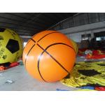 Custom 0.18mm Pvc Basketball Helium Balloon Advertising Inflatables For Promotion for sale