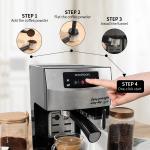 OEM ODM Multifunction Coffee Machine One Touch 1450W Cappuccino Coffee Espresso Machines